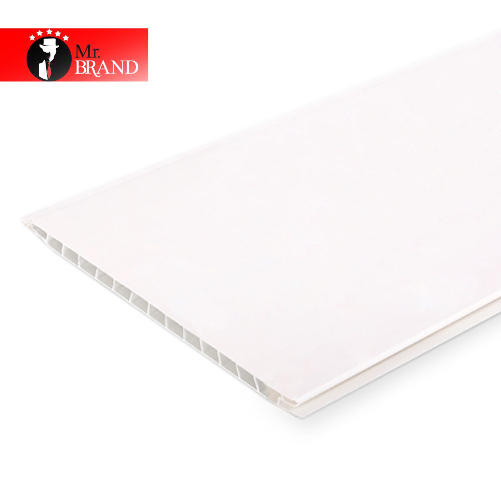 پانل PVC سفيد براق  uv دارهلان پلاستیک HP-50