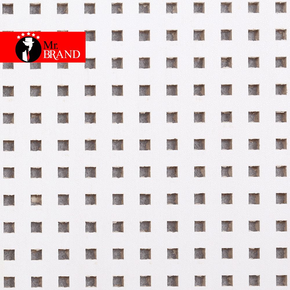 تايل 60*60 گچی پانچ مربع منظم روکش PVC کد ۰۰۲