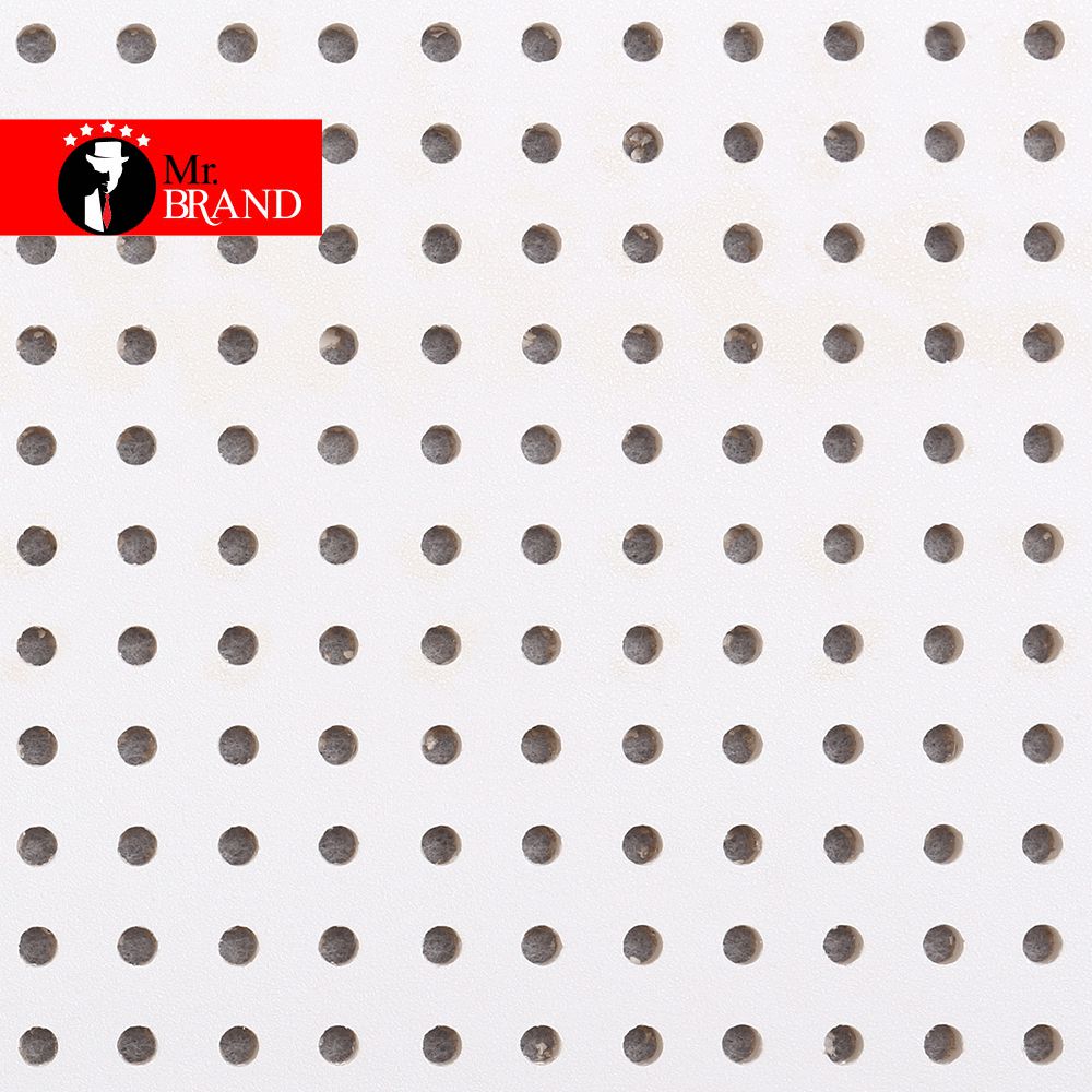 تايل 60*60 گچی سوراخ منظم روکش PVC  کد ۰۰۳