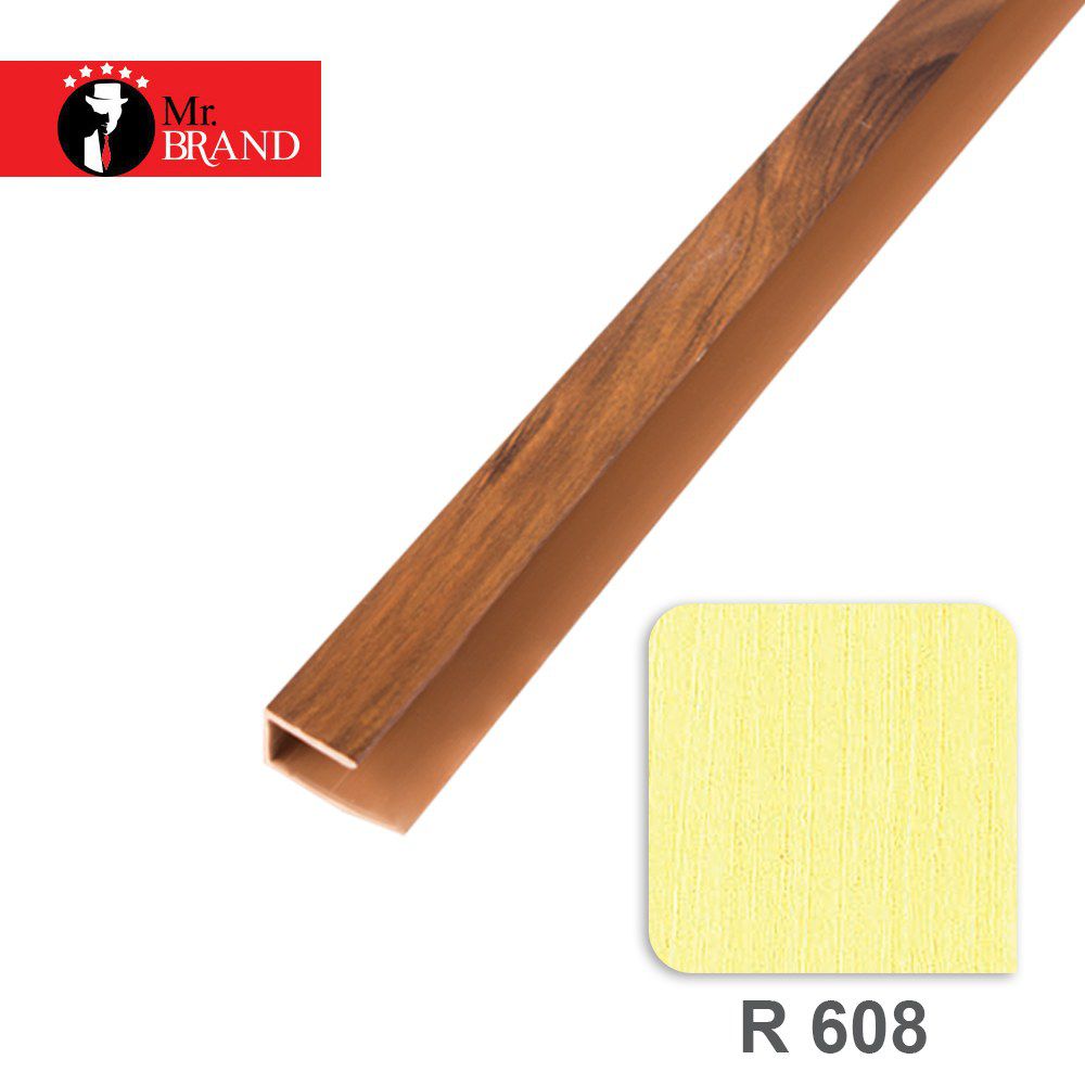 ابزار U دیواری روکشدار آذران پلاستیک کد R608