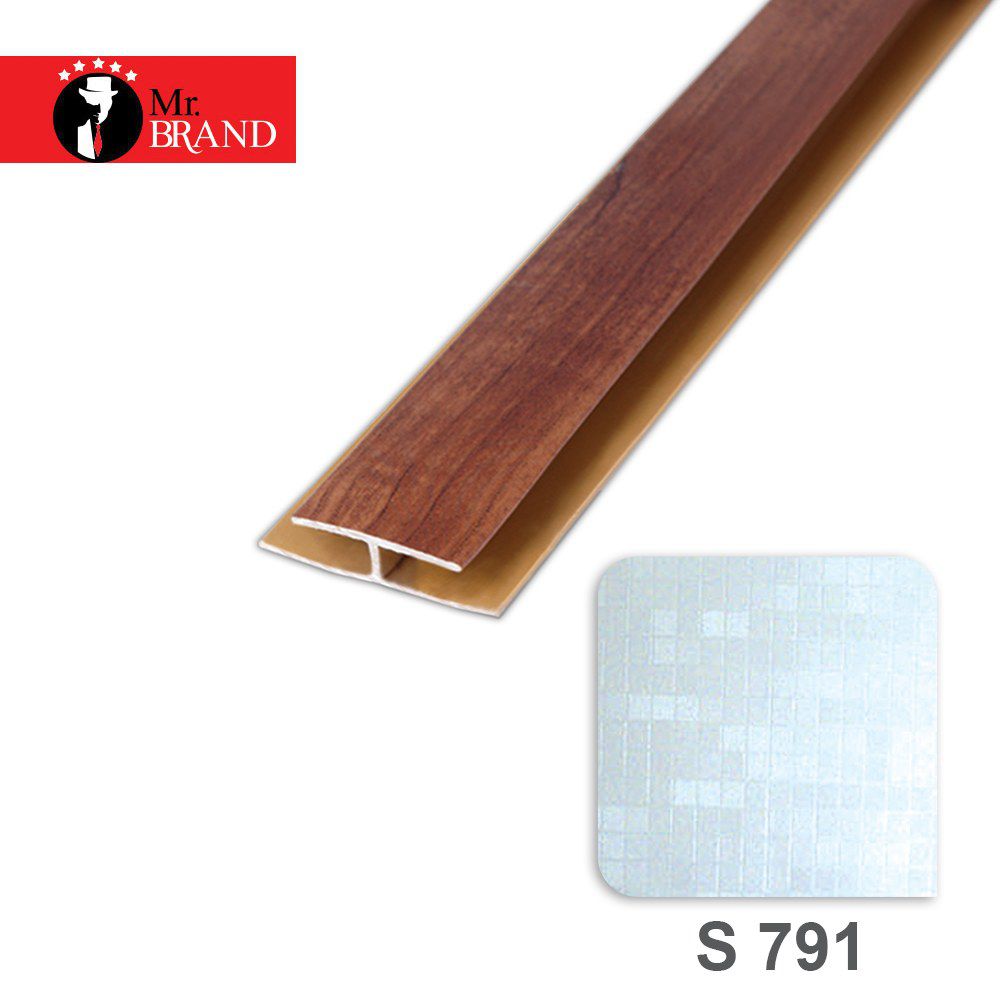 ابزار H دیواری روکشدار آذران پلاستیک کد S791