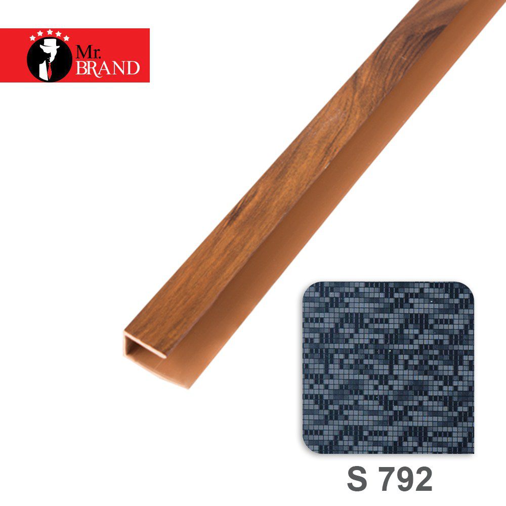 ابزار U دیواری روکشدار آذران پلاستیک کد S792
